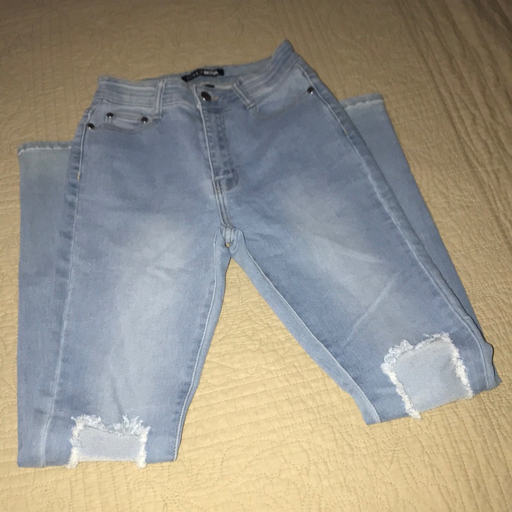 Fashion Nova high waisted jeans